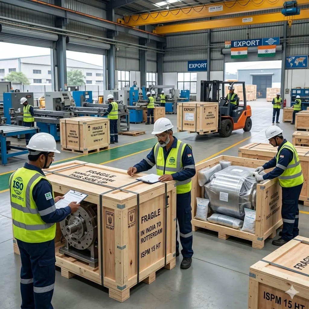 Modern industrial packaging manufacturing facility in Pune